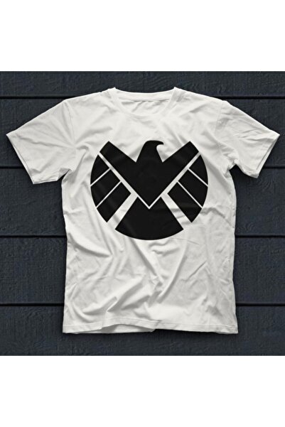 Adrift Μπλουζάκι Unisex Λευκό ButaDigi Agents Of SHIELD - 5490WT