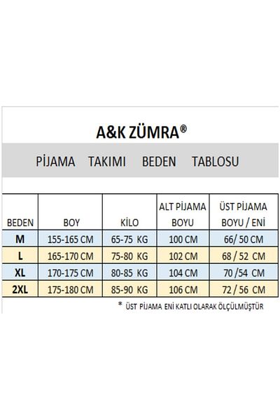A&K ZÜMRA Χτενές Βαμβακερές Οικονομικές Ανδρικές Πιτζάμες Μπλε Navy