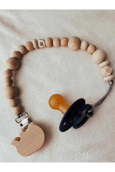 GOER STORE Letter Pacifier Chain - Pacifier Strap Baby Gift