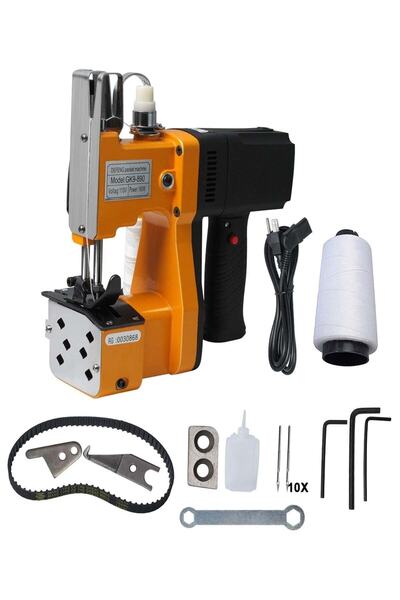 hodbehod Şarjlı Portatif Akülü Taşınabilir Çuval Ağzı Dikme Makinesi