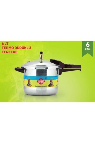 Termo Alüminyum Düdüklü Tencere 6 Lt Litre