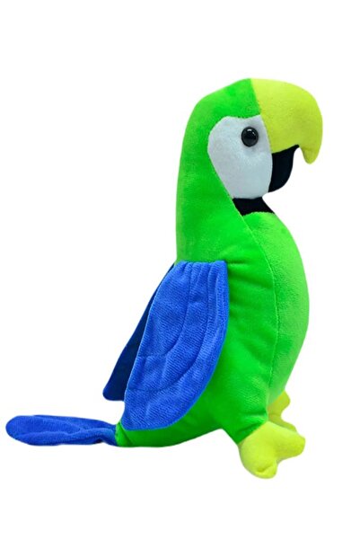 Hediye Nest Peluş Oyuncak Papağan Yeşil 35 Cm
