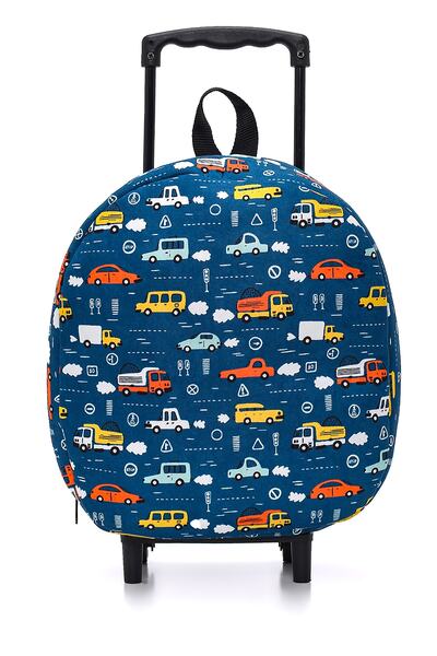 HAYLAZ DOLAP Araba Desenli Çekçek Çanta