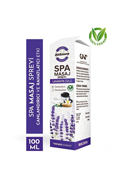 Lavanta Özlü Spa Masaj Spreyi