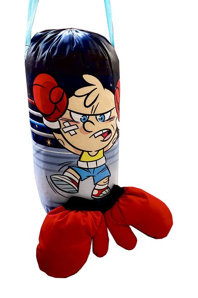 TUOBEBE Children's Sand Boxing Bag + Gloves