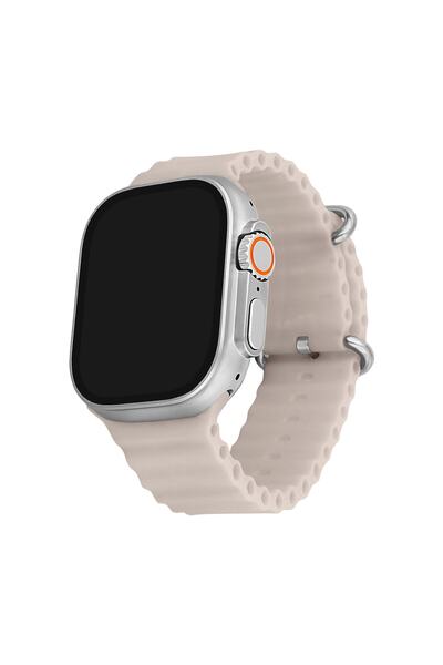 You Watch A8-A85 You Smart Silver & Gray Silicon Unisex Kol Saati