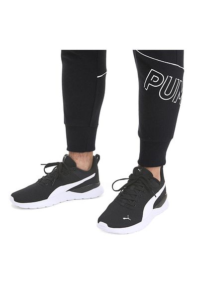 Puma 371128 02 Anzarun Lite Puma Μαύρα - Λευκά αθλητικά παπούτσια/ΜΑΥΡΟ ΛΕΥΚΟ/38,5 ΑΡΙΘ.