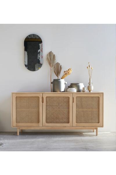 one design İskandinav Masif ahşap Konsol 160cm