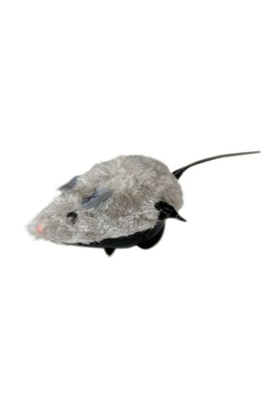 Eastland Wind-Up Plush Mouse Cat Toy 8X5X5Cm