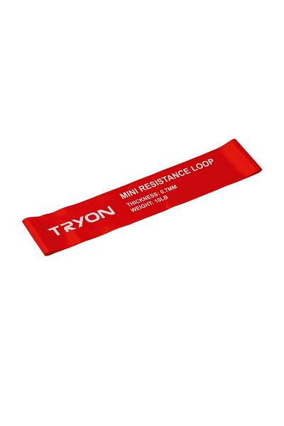 TRYON Power Rubber Bnd-107 - 0.7 mm Medium Hard Red