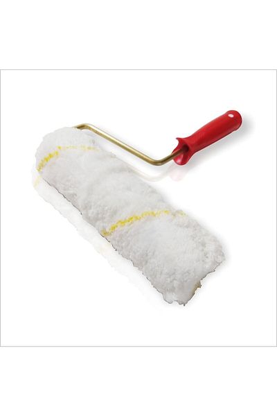 M3DECORİUM Long Lightweight Disassembled Handle 150cm Wide 22cm Feather Paint Whitewash Roller Brush Roller