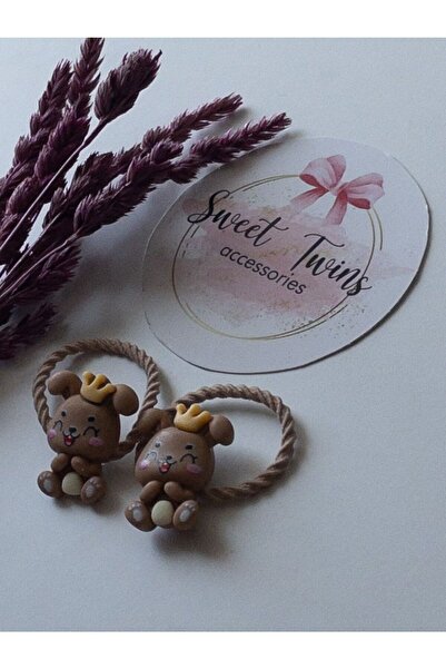 Sweet twins accessories Crown Rabbit Figured Rubber Buckle