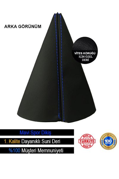 NURYAK تويوتا كورولا (2013-2018) متوافقة مع الجلد الأسود والأزرق شريط رياضي خياطة والعتاد التحول الجراب