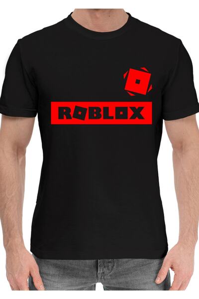 RYO FASHİON ROBLOX Printed Unisex Black Short Sleeve Children's T-Shirt