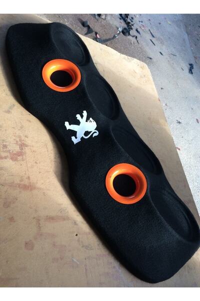 Genel Markalar Peugeot 207 4 Lü Oval Pandizot Polyesterli 2 Portlu Kabartmalı