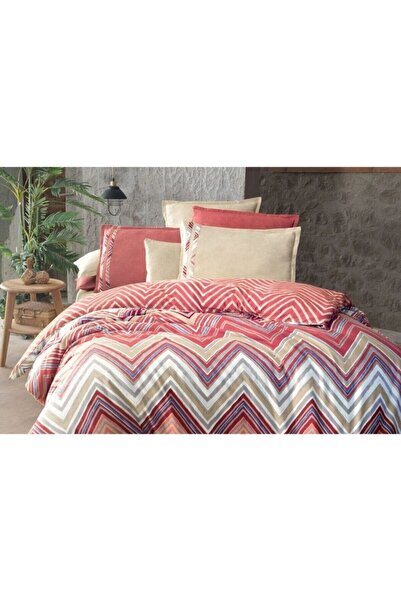 Sarev Maribo Flannel Duvet Cover Set Red for Single