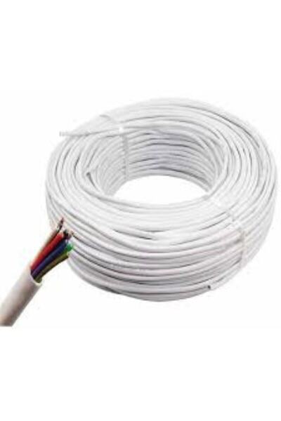OKÇUKARDEŞLERYAPIMARKET Dt8 Diafon Alarm Kablosu 100 Metre