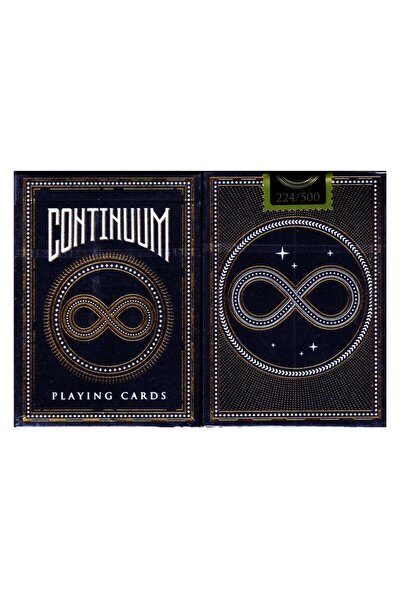 OyuncaklarÜlkesi Bicycle Continuum Black Playing Card Limited Edition Uspcc C...