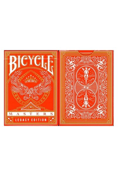 OyuncaklarÜlkesi Bicycle Masters Legacy Edition - ورق لعب أحمر وبطاقات لعب مح...