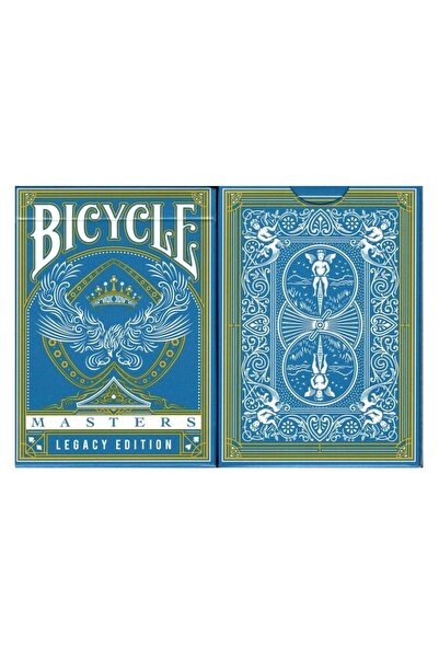 OyuncaklarÜlkesi Bicycle Masters Legacy Edition - ورق اللعب الأزرق وبطاقات ال...