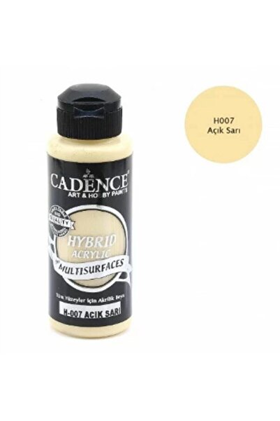 Cadence Hybrid Multisurface Akrilik Boya 120 Ml. H-007 Açık Sarı