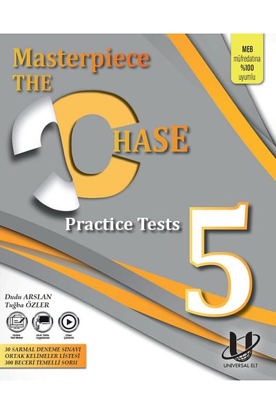 Universal Dil Hizmetleri ve Yayıncılık The Chase 5th Grade Masterpieces Practice Tests 2023