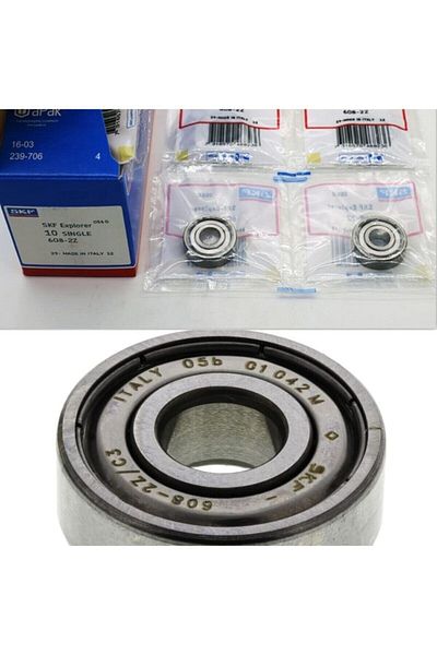SKF 608 Zz C3 Miniature Bearing 8x22x7mm
