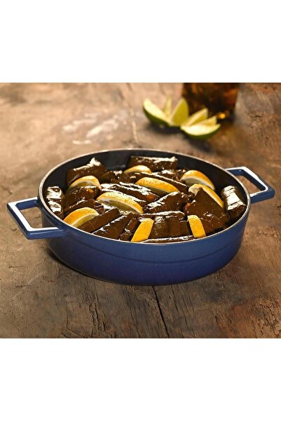 Lava Yayvan Pot Q:28 cm Trendy Blue