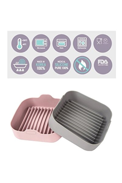 MaxiPro قالب خبز سيليكون لجهاز Airfryer، ملحق لجهاز Airfryer، قالب كيك لجهاز ...