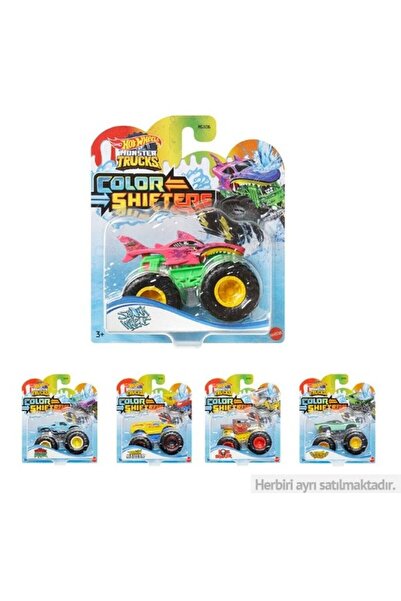 HOT WHEELS HGX06 Hot Wheels Monster Trucks Renk Değiştiren Araçlar