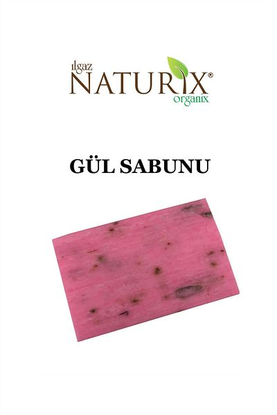 Ilgaz Naturix Organix Ilgaz Naturix Organix Spilled Rose Soap 100 Gr