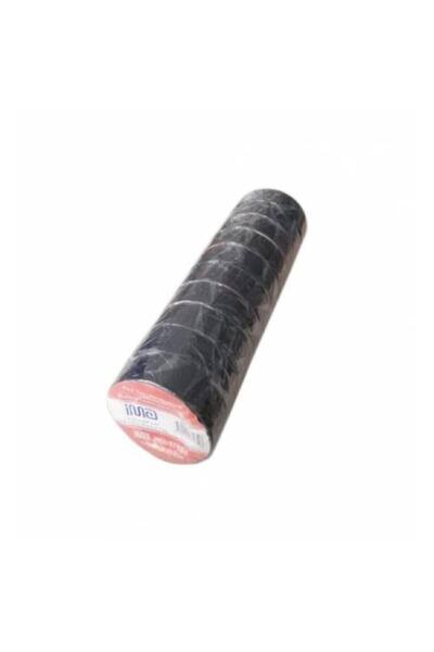 ERG PVC Bandă izolatoare electrică Ima neagră, pachet de 10