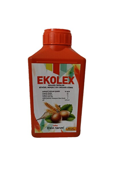 Ekin Tarım EKOLEX BİTKİSEL MENŞELİ SIVI ORGANİK GÜBRE 1 lt