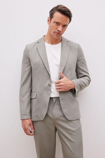 DeFacto Relax Fit gefütterte Blazerjacke