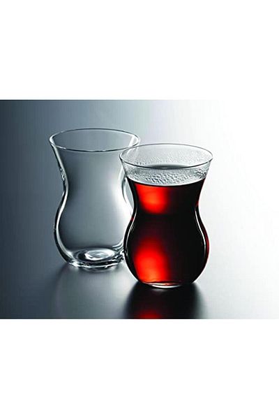 Paşabahçe Beykoz Set of 6 Tea Glasses, 145 Cc
