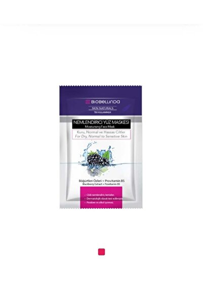 BioBellinda Nemlendirici Yüz Maskesi 8 'Li | Besleyici & Canlandırıcı