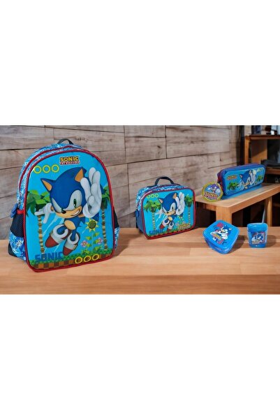 WİGGLE Sonic Kindergarten Bag Set (5 PIECES)