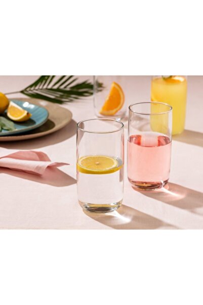 Moda Ekru مجموعة من 4 أكواب مشروبات موست سعة 365 مل