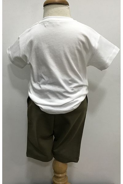 Çikoby Baby Boy Fish Shorts Suit