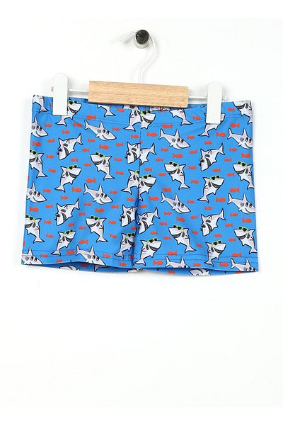 SLIPSTOP Costum de baie pentru băiat, albastru, pantaloni scurți - SR 2331000004