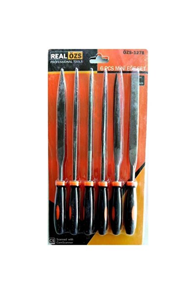 Real Özs Eğe Seti 6 Parça