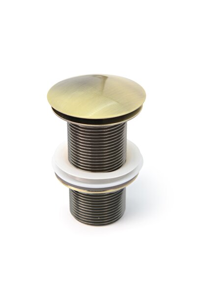 banyosepeti Pop Up Lavabo Sifonu Altın Lavabo Sifonu Siyah Lavabo Sifonu Pasl...