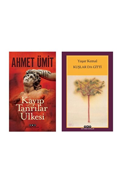 Yapı Kredi Yayınları ahmet ümit kayıp tanrılar - kuşlarda gitti yaşar kemal