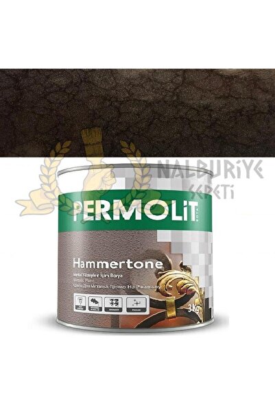 Permolit Hammerton Dekoratif Metal Boyası ÇİKOLATA 0.75 Lt.