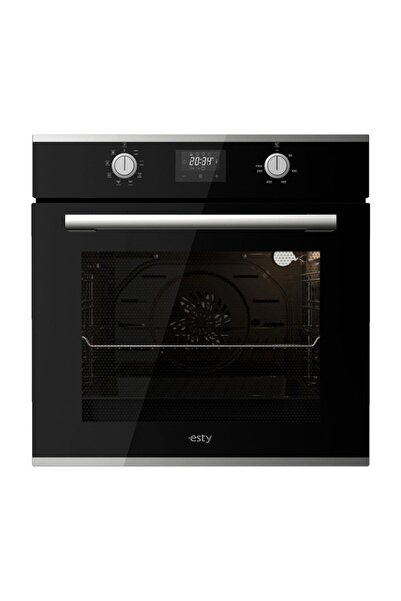 Esty Aef 6605 B01 8 Fonk.siyah Dijital Turbo Fırın - 3d
