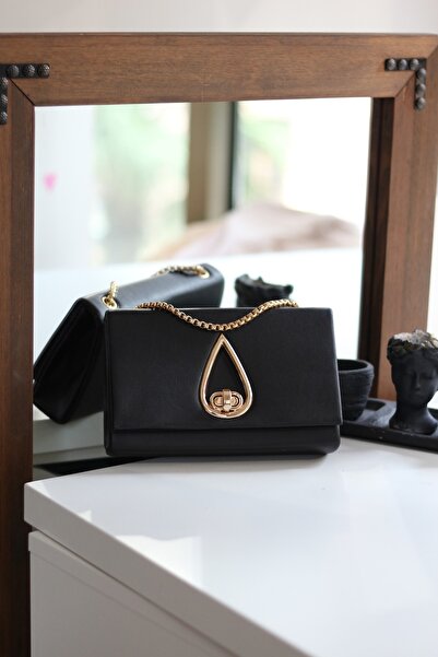 Moom Bag Dámská černá kabelka přes rameno