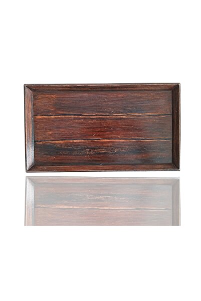 ASLI قهوة خشبية عتيقة مزخرفة، شاي، وعد، خطوبة، عرض تقديمي، صينية تقديم