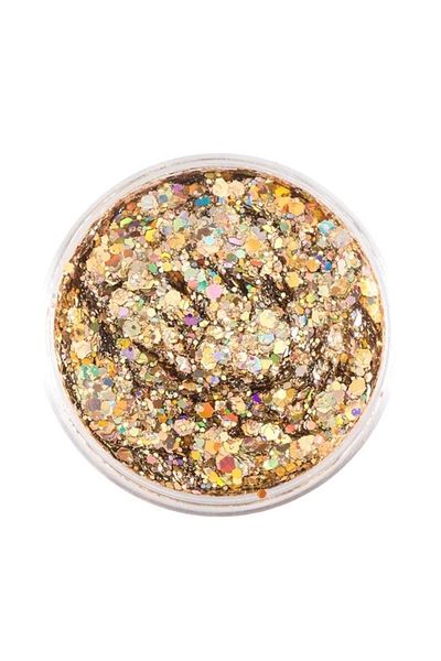 MT Gold Colored Glitter - Yellow Face and Body Glitter, Shimmering Eyeshadow