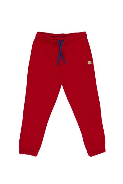BEETLEBEEZ Kids Unisex Red Sweatpants - Jogger
