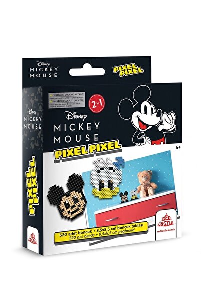Pixel Pixel Disney Mickey Mouse Temalı Boncuk Aktivite Seti 2in1 | Kodlama Ge...